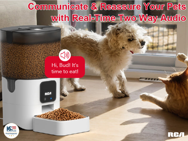 Smart Automatic Pet Feeder for Cats Dogs Rabbits PF122